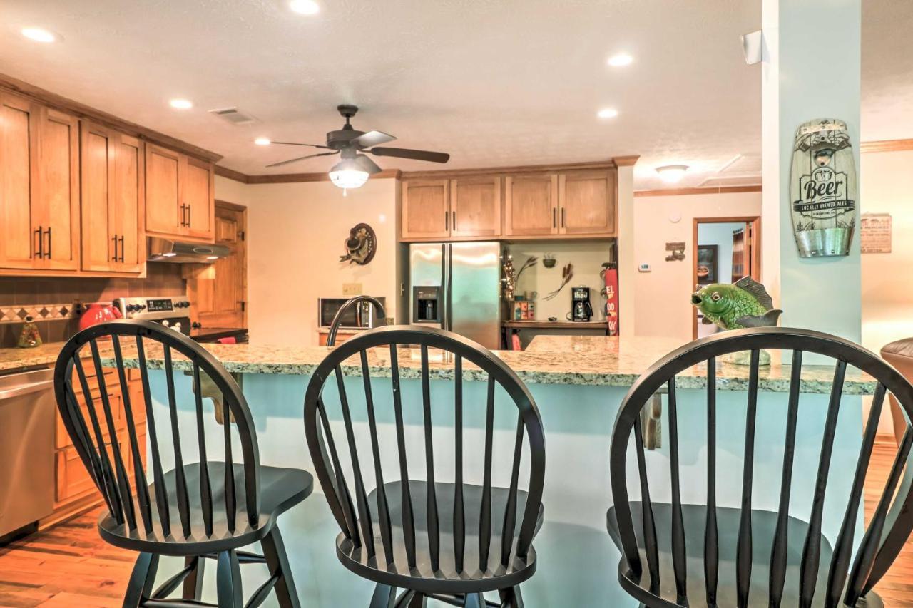 Waterfront West Point Lake Cabin With Private Dock! Whitewater Woods Luaran gambar