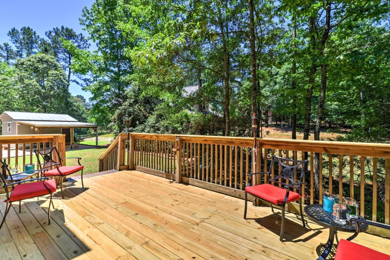 Waterfront West Point Lake Cabin With Private Dock! Whitewater Woods Luaran gambar
