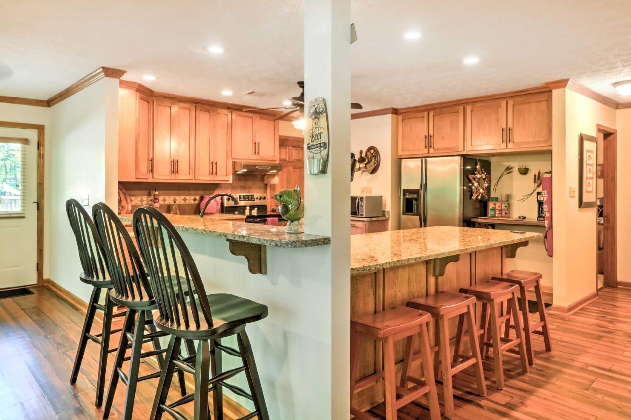 Waterfront West Point Lake Cabin With Private Dock! Whitewater Woods Luaran gambar