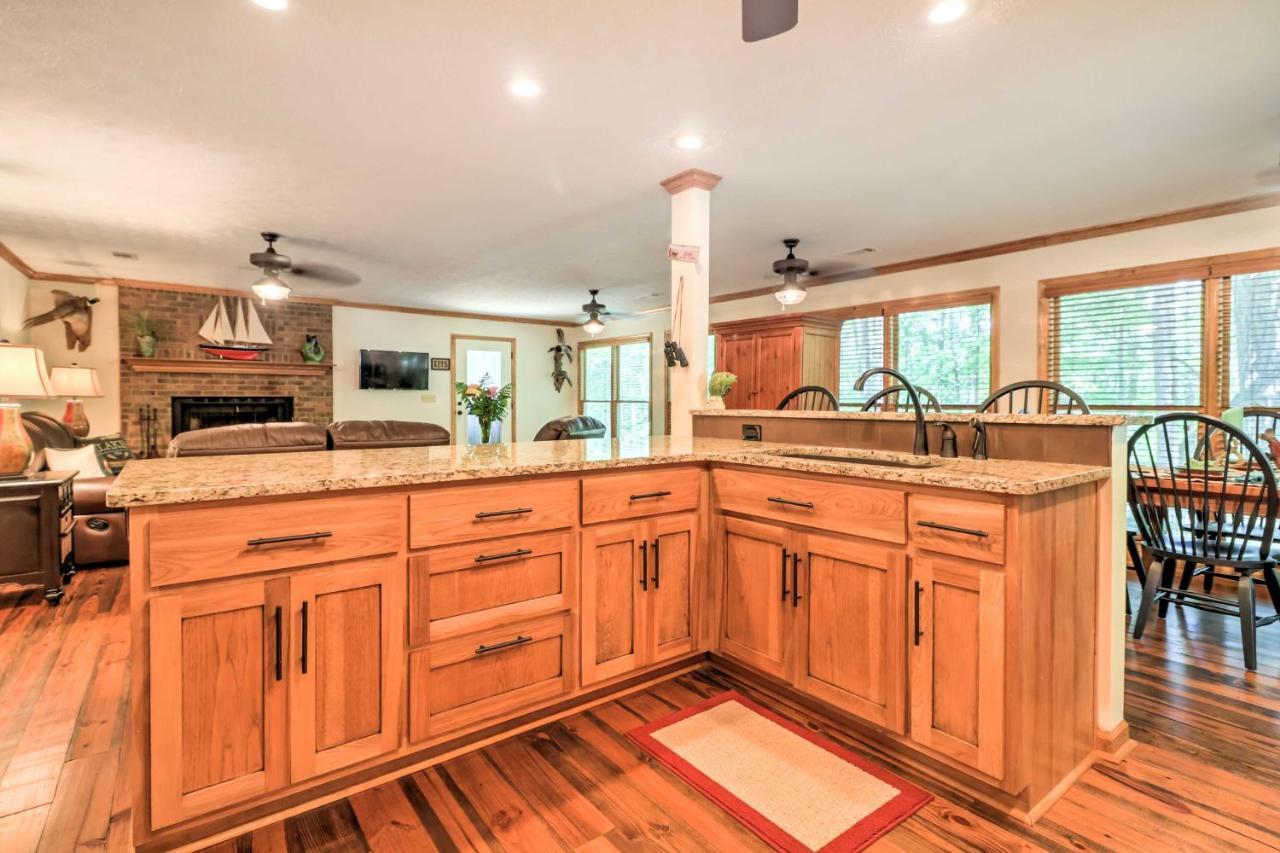 Waterfront West Point Lake Cabin With Private Dock! Whitewater Woods Luaran gambar
