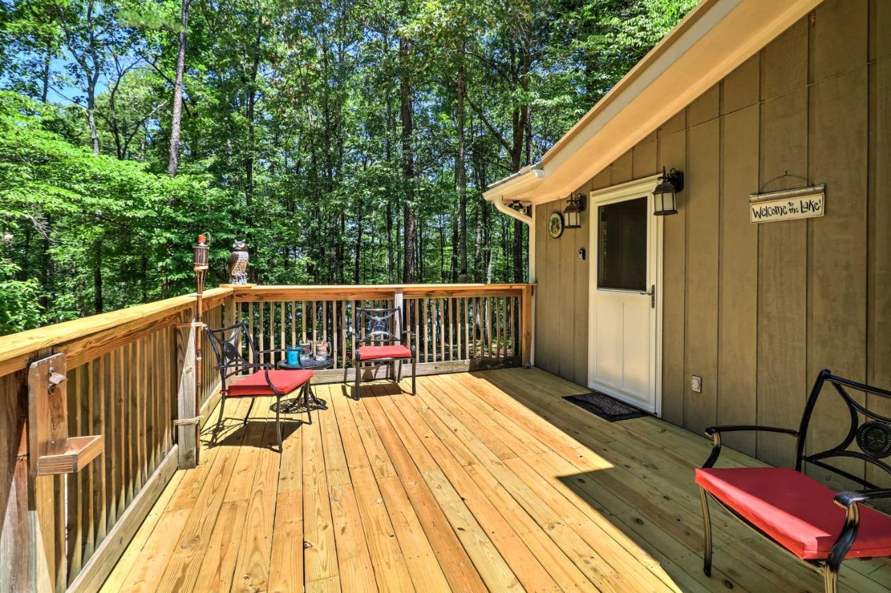 Waterfront West Point Lake Cabin With Private Dock! Whitewater Woods Luaran gambar