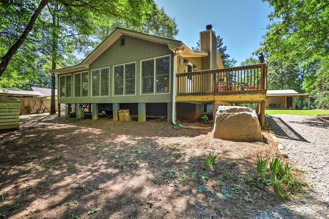 Waterfront West Point Lake Cabin With Private Dock! Whitewater Woods Luaran gambar